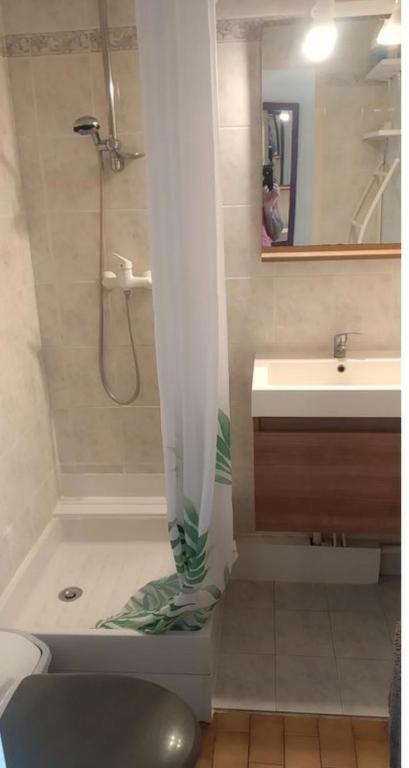 גרואיסאן Appartement T2 Avec Piscine, Proche De La Plage Et Du Port מראה חיצוני תמונה